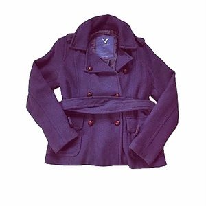 American Eagle AE Navy Peacoat Size L